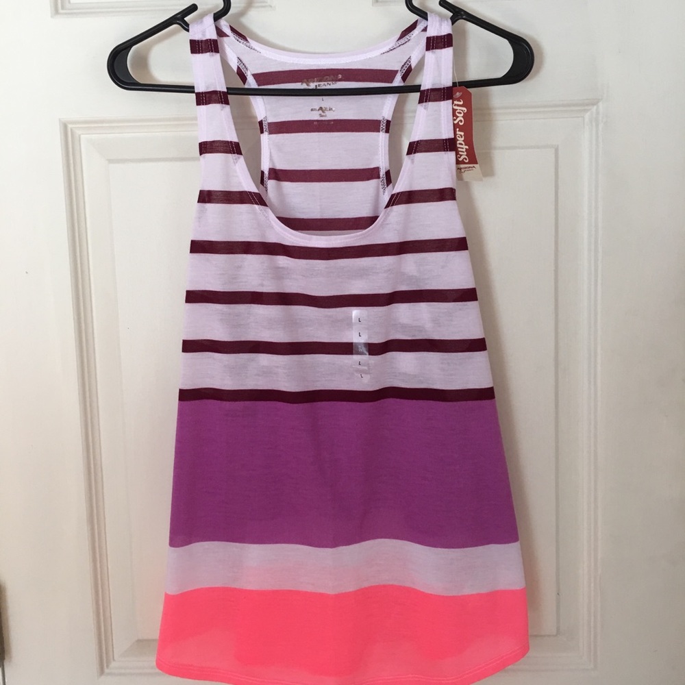 Multi colored tank top